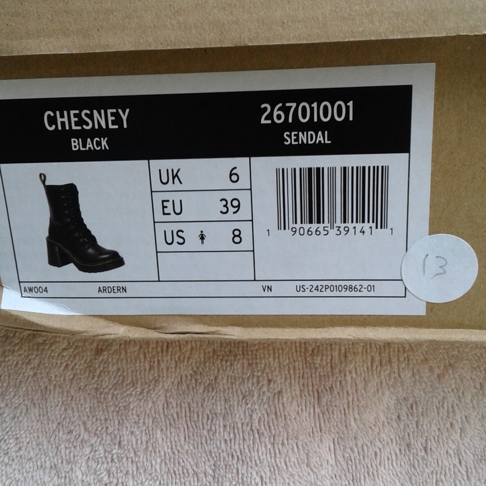 Pair Dr Martens Boots size 8